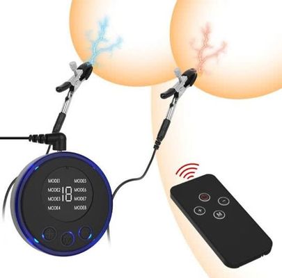 Kẹp vú có xung điện cảm giác mạnh nhiều cấp độ tùy chỉnh