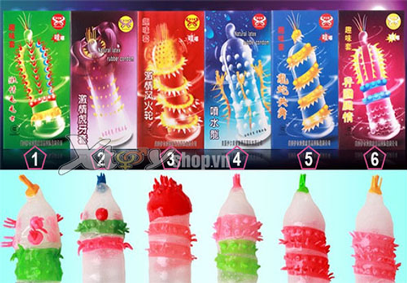 Bao Cao Su Super Gold Râu Gai Siêu Sướng (HSG2) hộp 2 cái 