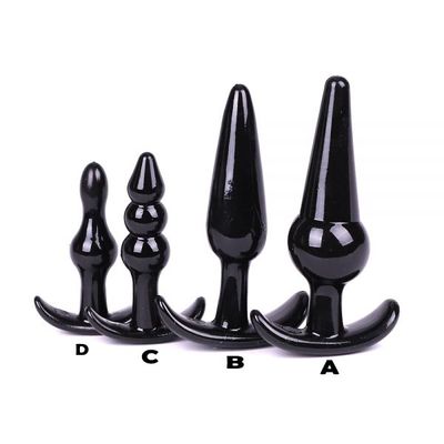 Bộ 4 plug nông ass silicon dành cho Bot