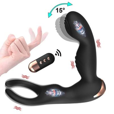 Plug rung móc hậu môn nhiều chế độ điều khiển từ xa