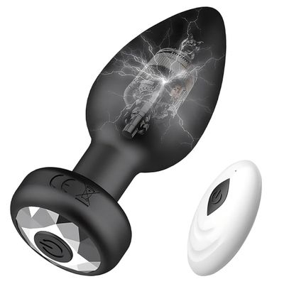 Phích cắm hậu môn rung nhiều chế độ điều khiển từ xa