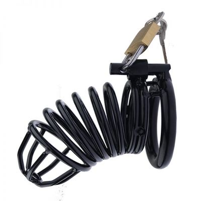 Khóa dương vật inox màu đen