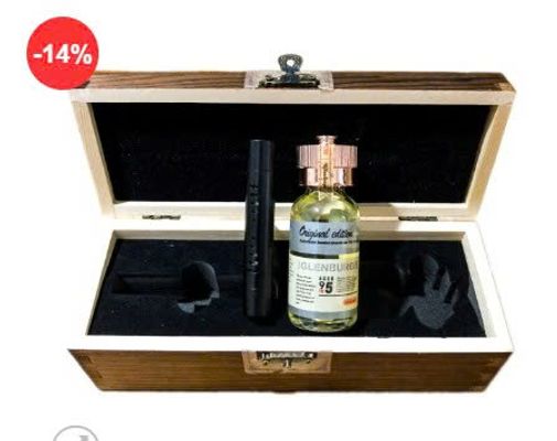 Popper hộp gỗ Glenburgie 30ml kèm que hít cao cấp Chính Hãng Nhập Khẩu Mỹ