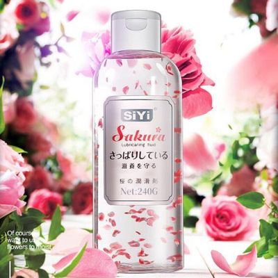 Gel bôi trơn hương hoa anh đào Sakura SiYi 240ml