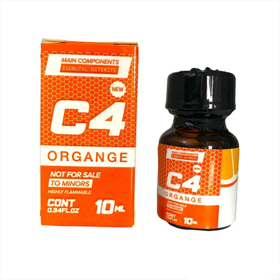 Popper C4 10ml hương cam Orange tươi mát cuồng nhiệt (Mới) chính hãng