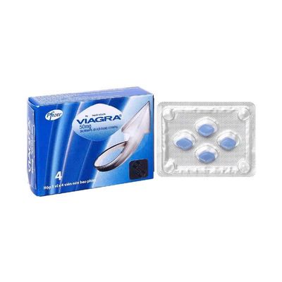 Viên uống hỗ trợ phái mạnh tăng bản lĩnh đàn ông 50mg hộp 4 viên