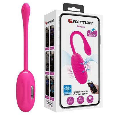 Trứng rung sốc điện mạnh điều khiển app điện thoại - Pretty Love Doreen