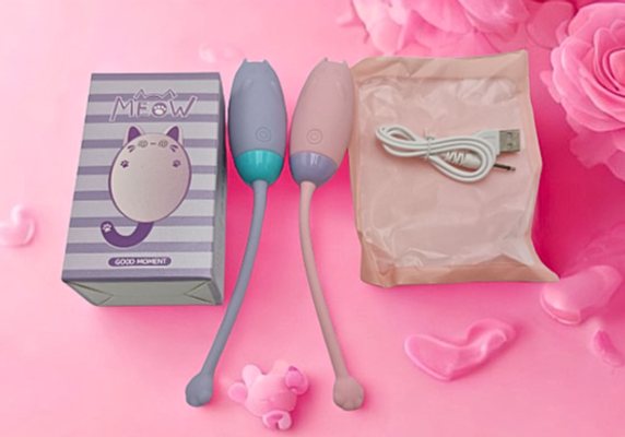 Trứng rung Mèo Mihu LiLo 10 chế độ rung điều khiển từ xa dùng pin sạc