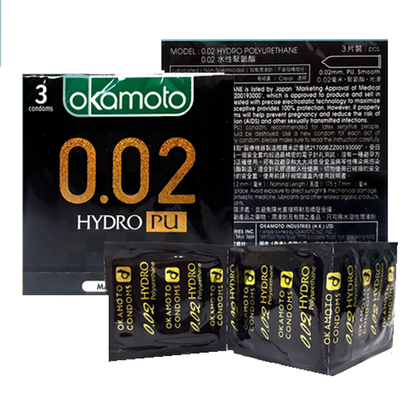 Bao Cao Su Cao Cấp Okamoto 0.02 Hydro PU