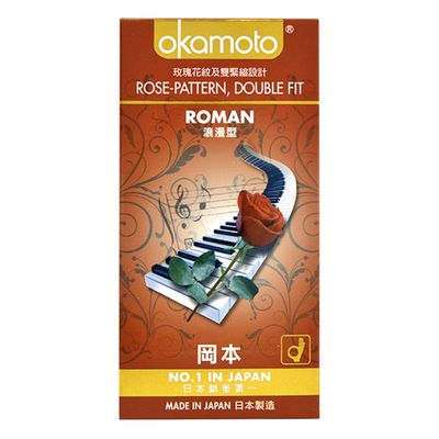 Bao Cao Su Siêu Mỏng Okamoto Roman