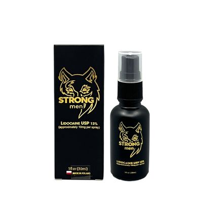 Xịt chống xuất tinh sớm Strong Men 30ml tiêu chuẩn Ba Lan chính hãng