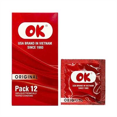 Bao cao su OK Original 12 cái