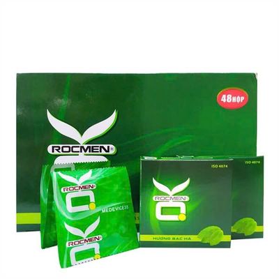 Bao cao su OK Rocmen Bạc Hà 144 cái 