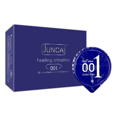 Bao cao su siêu mỏng Juncai Great hộp 10 chiếc chính hãng nội địa Trung giá rẻ tiết kiệm