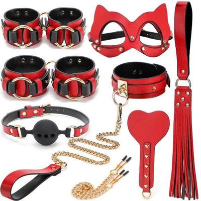 Set BDSM Có Hộp Bộ Sưu Tập 10 Món Đồ Chơi Bạo Dâm Cao Cấp Khởi Đầu Hoàn Hảo