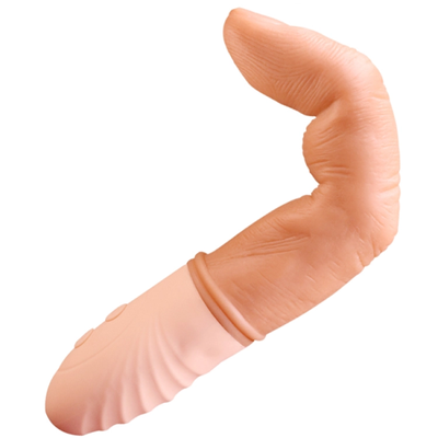 Ngón Tay Thần Thánh Móc Cua Tỏa Nhiệt 12 Chế Độ Rung Siêu Cấp Finger Silicon Cao Cấp