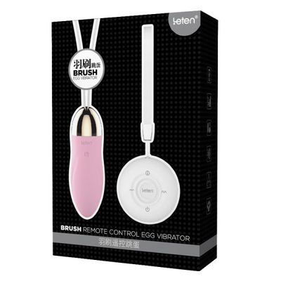 Trứng Rung Leten Brush Cao Cấp Massage Điều Khiển Từ Xa Không Dây Sạc USB