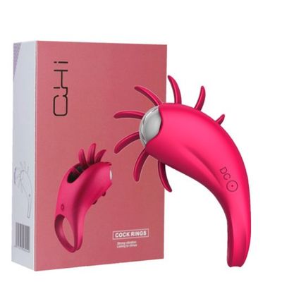 Vòng Rung Lưỡi Xoay Liếm Vùng Kín Xoay 360 Độ