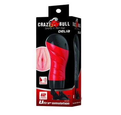 Âm Đạo Giả Nguỵ Trang Đèn Pin Crazy Bull Delia