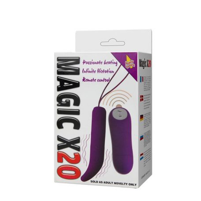 Trứng Rung Tình Yêu Magic X20 Đầu Nhọn