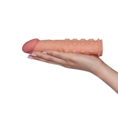 Bao Cao Su Đôn Dên 5cm Cao Cấp Pleasure X-Tender Series Lovetoy (Tím MS4) 330834