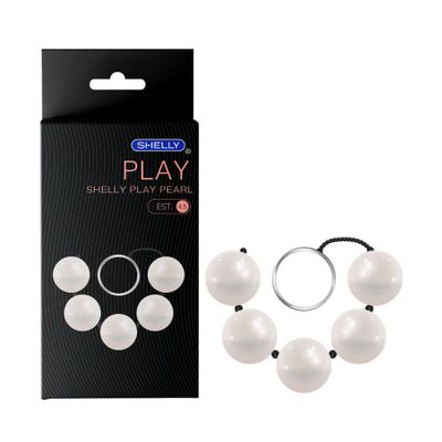 Chuỗi ngọc trai kích thích hậu môn Shelly Play Pearl 329591