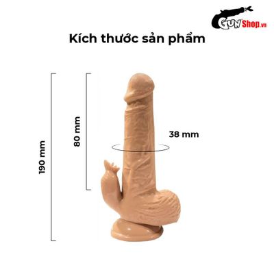 Dương vật giả dính tường Jiuai Penis Dildo