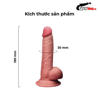 Dương vật giả dính tường Yeain 7.0 Inch