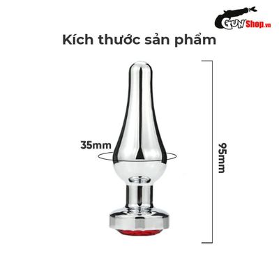 Phích inox cắm hậu môn Anal Toy 15 329388