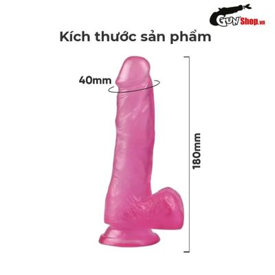 Dương vật giả dính tường Lovetoy Jelly Studs