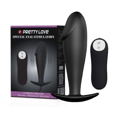 Trứng rung hậu môn Pretty Love Butt Plug 328890