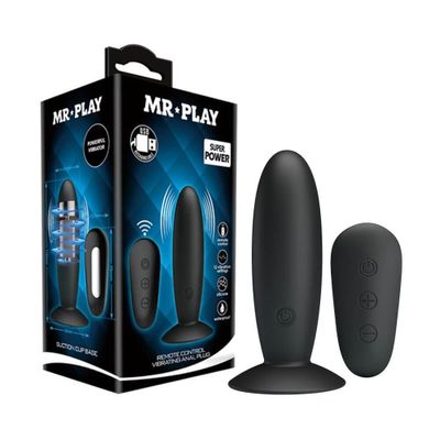 Trứng rung hậu môn Mr.Play Suction Cup Base 45W 328798