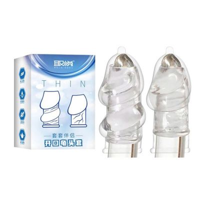 Bao cao su đôn dên Aichao Thin Xanh Hờ quy đầu 328108