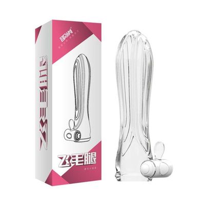 Bao cao su đôn dên rung Aichao Hồng 328060