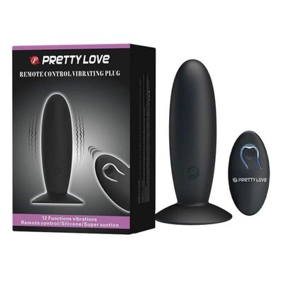 Que rung kích thích hậu môn Pretty Love Remote Control Vibrating Plug 328029