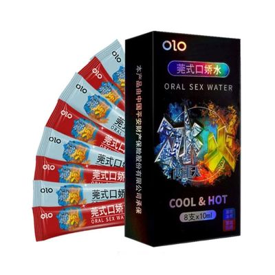 Nước tình yêu BJ băng lửa OLO Oral Sex Water Cool & Hot - Hộp 4 cặp 327393