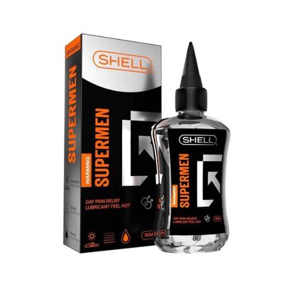 Bôi trơn hậu môn ấm nóng Shell Supermen Warming - Chai 90ml 327256