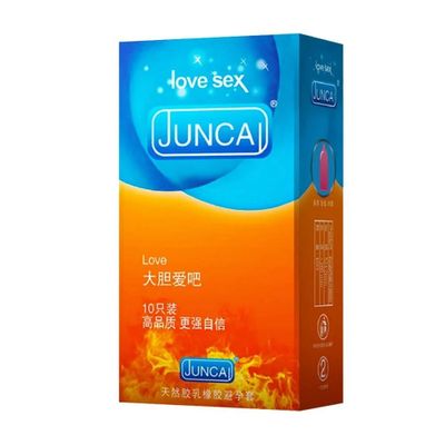 Bao cao su Juncai Love - Siêu mỏng, truyền nhiệt nhanh - Hộp 10 cái 326868
