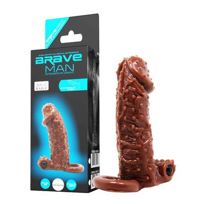 Bao cao su đôn dên rung Baile Braveman nâu 326824