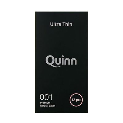 Bao cao su Quinn Ultra Thin - Siêu mỏng - Hộp 12 cái 326765