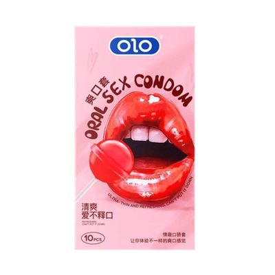 Bao cao su quan hệ miệng OLO Oral Sex - Siêu mỏng - Hộp 10 cái 326709