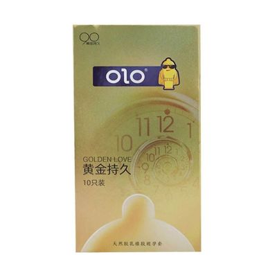 Bao cao su OLO 0.01 Gold - Siêu mỏng, kéo dài thời gian - Hộp 10 cái 326644