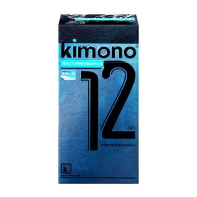 Bao cao su Kimono Dotted - Mỏng 0.03mm, điểm nổi - Hộp 12 cái 326619