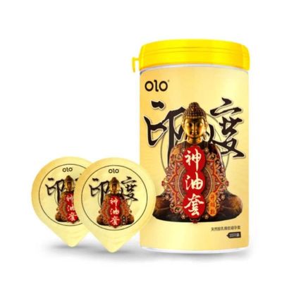 [hàng công ty] Bao cao su OLO 0.01 Ống Phật Tròn Performa - Gân gai, siêu mỏng, kéo dài thời gian - Hộp 10 cái 326606