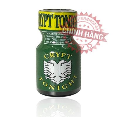  Chai hít tăng khoái bao phê kích thích Popper Crypt Tonight Chính Hãng Usa 10ml Che tên khi giao hàng