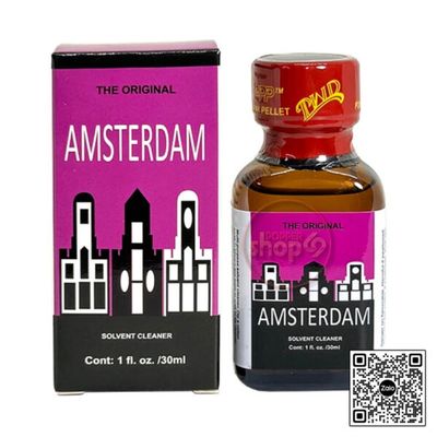 Chai hít tăng khoái bao phê kích thích Popper Amsterdam 30ml Che tên khi giao hang