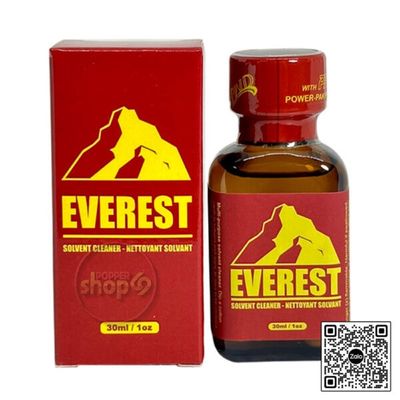 Chai hít tăng khoái bao phê kích thích Popper Everest Red 30ml Che tên khi giao hang