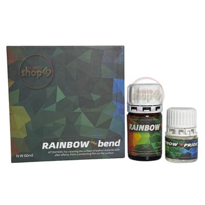 Chai hít tăng khoái bao phê kích thích Popper Rainbow Bend Combo 60ml Che tên khi giao hang