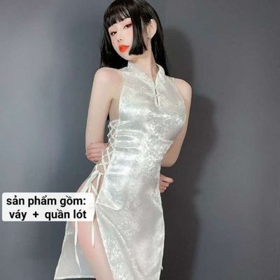 Váy Ngủ Cosplay Sườn Xám Quyến Rũ