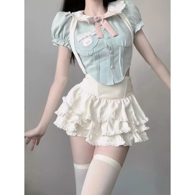 Váy Cosplay Nữ Sinh Đồ Ngủ Quyến Rũ - Thiết Kế Dễ Thương, Phù Hợp Tiệc Hóa Trang, Chất Liệu Mềm Mại, Thoải Mái Khi Mặc 665471